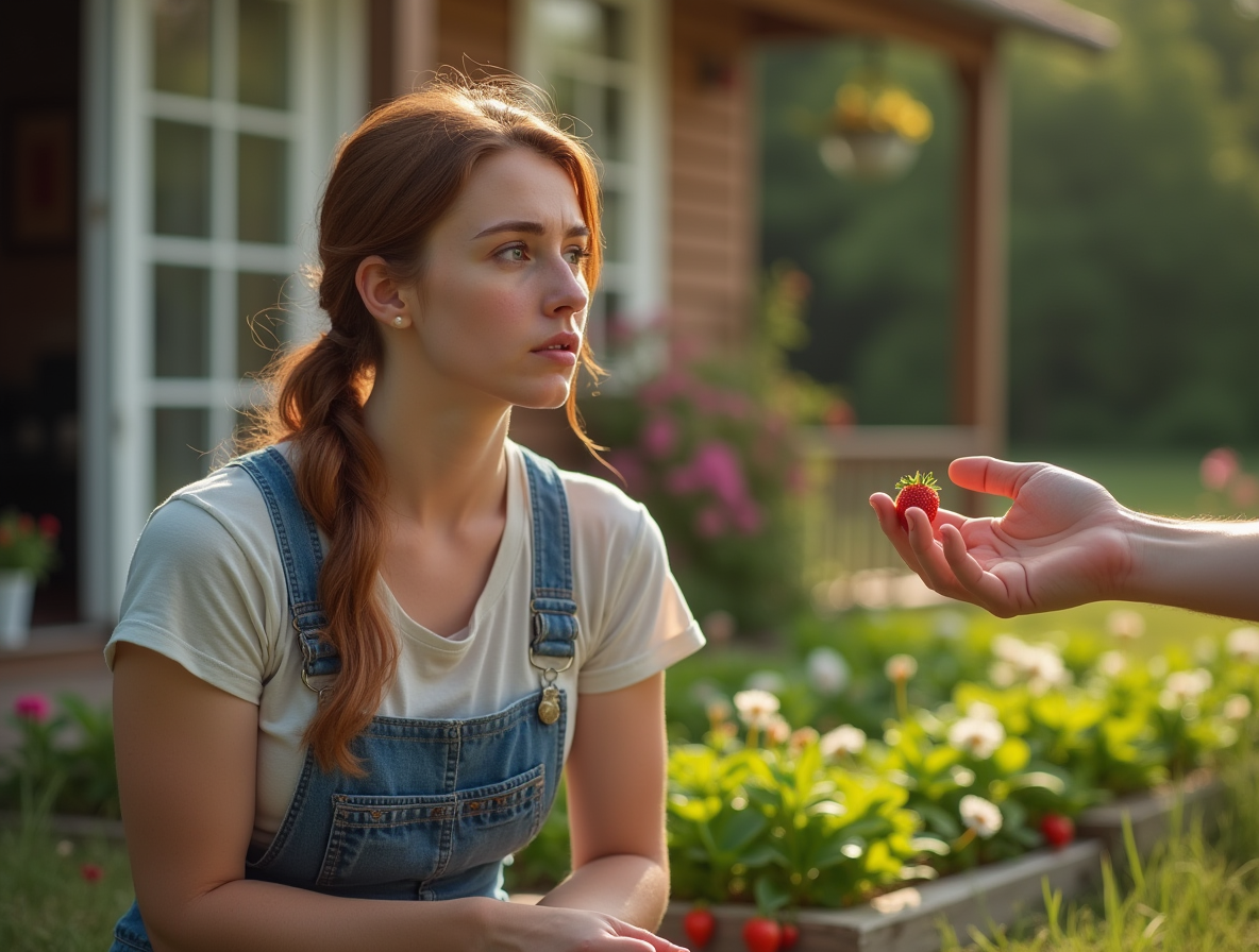 “Иногда перемена начинается с самой обычной клубники…” - Ольга Лунная