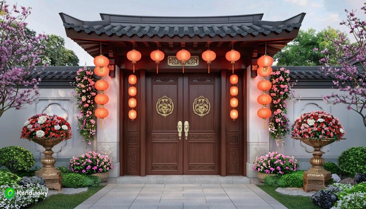 Вот такую прекрасную дверь, 🚪 нарисовал И Кандинский.