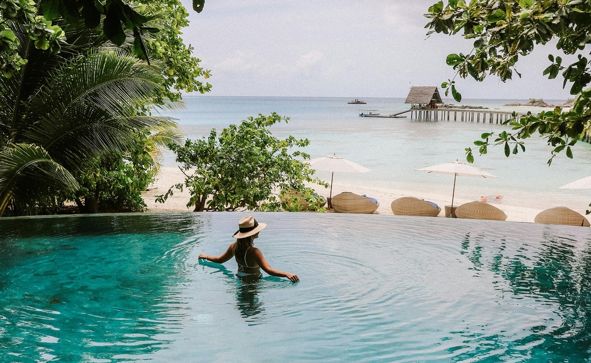 Туристка получила, по ее словам, райское наслаждение на островах. Фото: unsplash.com