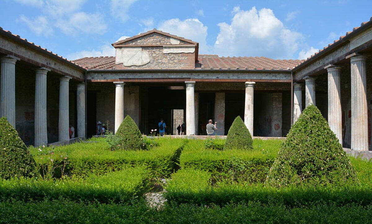 Дом Менандра (домус) в Помпеях, изображение предоставлено Hub Pages