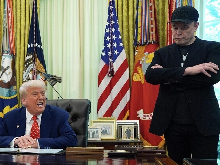 Дональд Трамп и Илон Маск