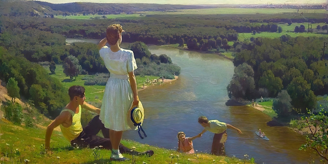 СССР на картинах Михаила Лихачёва