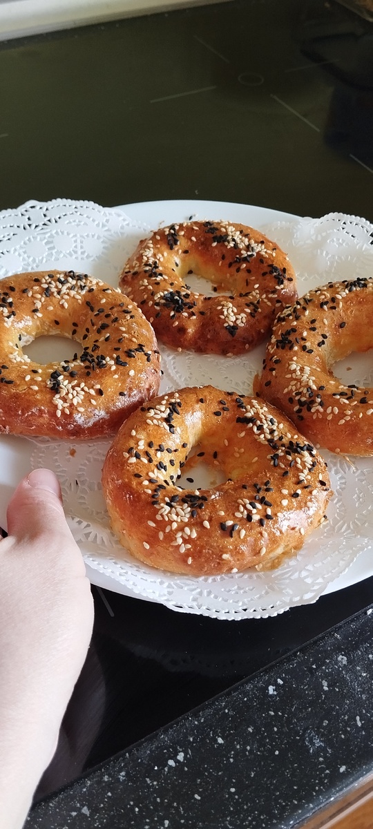 "Творожные бейглы" 