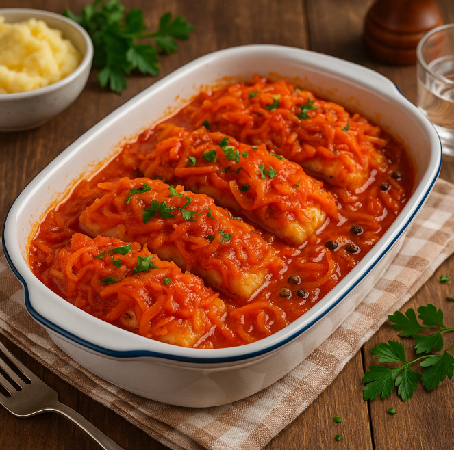 Рыба под маринадом в духовке рецепты от Дарики