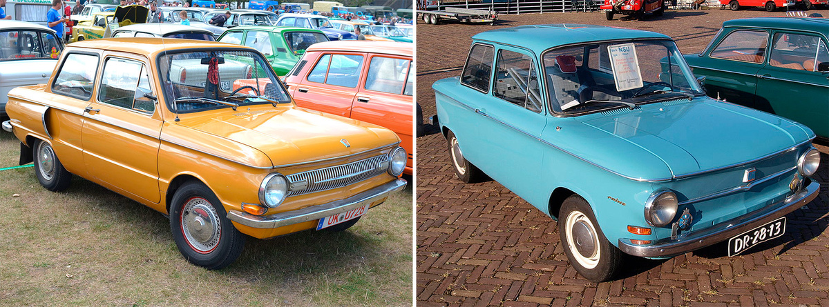 ЗАЗ-966 (1966) и NSU Prinz 4.