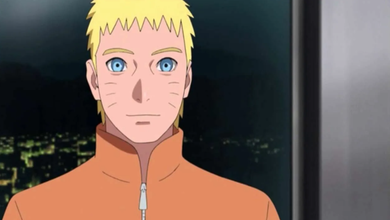 Наруто как Хокагэ.