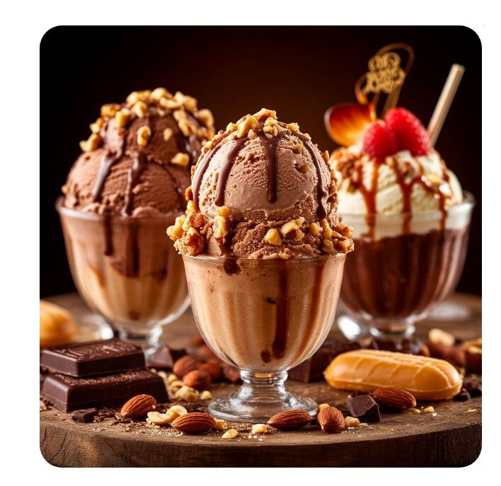 Вкусное мороженое 