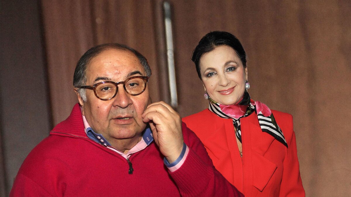 Ирина Винер и Алишер Усманов 