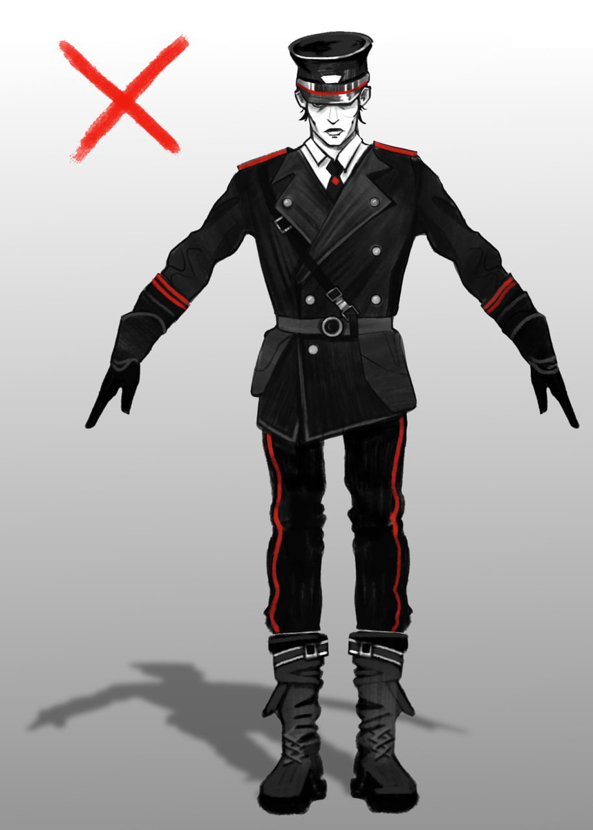 'Red Utopia Sadness' | concept-art