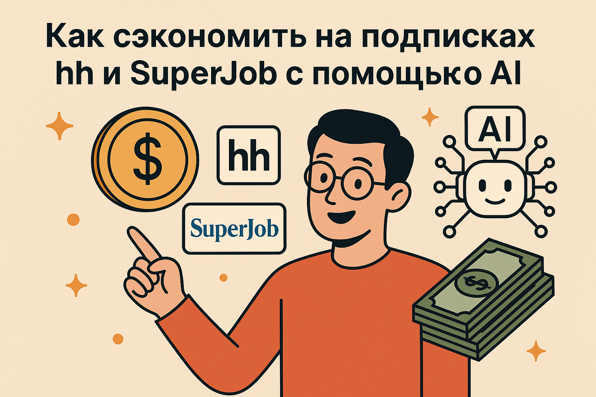    Сокращаем расходы на hh и SuperJob с помощью AI