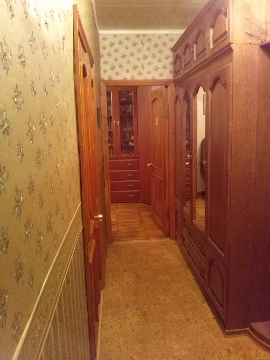 Вот эти обои кот одобрил и не портил никогда. Фото старой квартиры