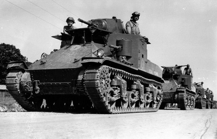 Танк M2 Medium Tank./ Фото: pinterest.com