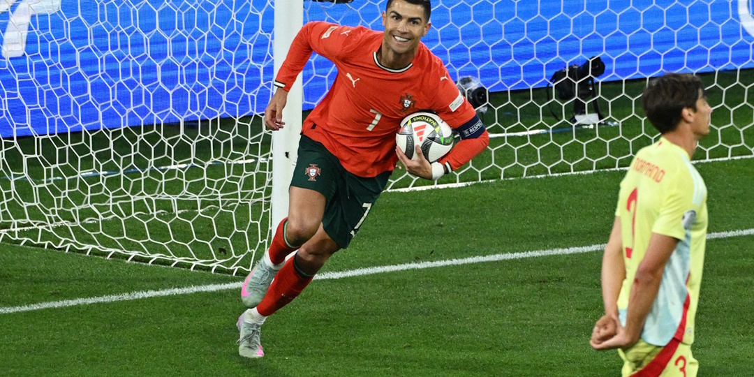 Футболисты подрались, Роналду из-за травмы ушел хромая, Ямаль потух, а победили португальцы. Что случилось в матче Португалия — Испания