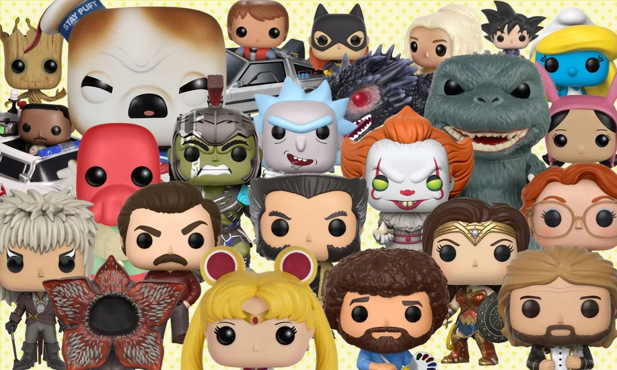 Funko Pop герои, открытые фотоисточники 