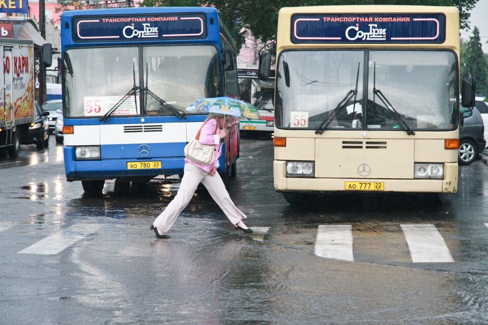    Пешеходный переход. Дождь. Источник: Олег Укладов