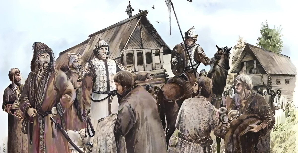 Перепись населения монголами.