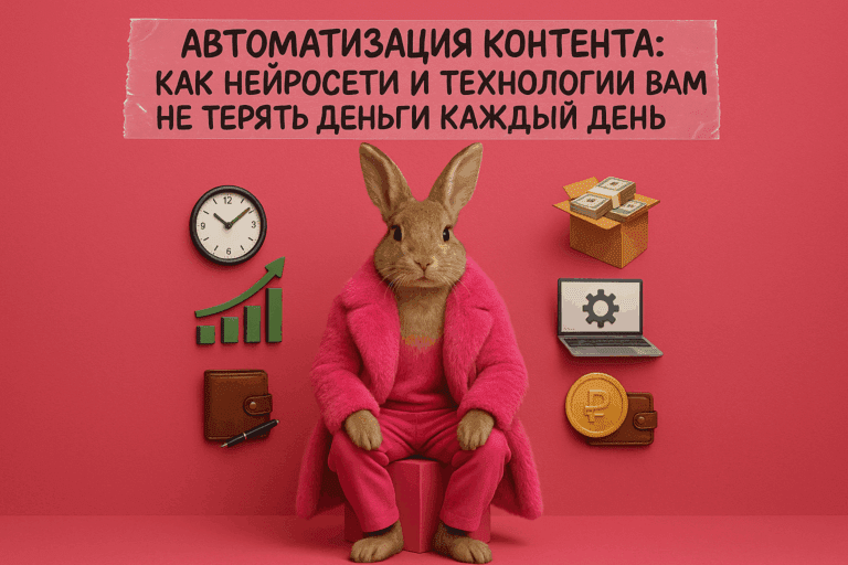    Каждый день теряете деньги? Узнайте, как автоматизация контента и нейросети помогут вам сэкономить время и повысить прибыль! AI8PM