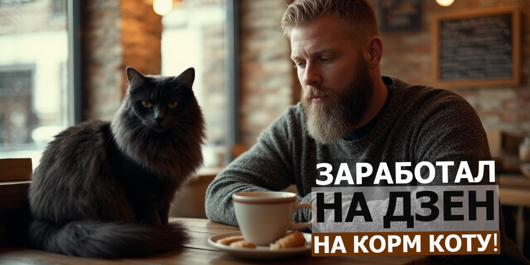 Зачем ты пишешь на Дзене? Здесь даже на корм коту не заработаешь! - сказал Олег