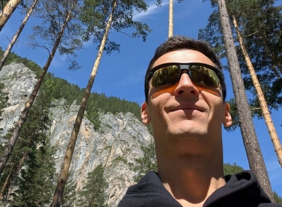    Константин Борисов на Алтае. Источник: vk.com/borisov_cosmonaut