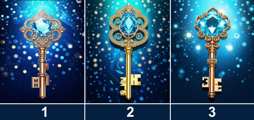 Выберите один ключ