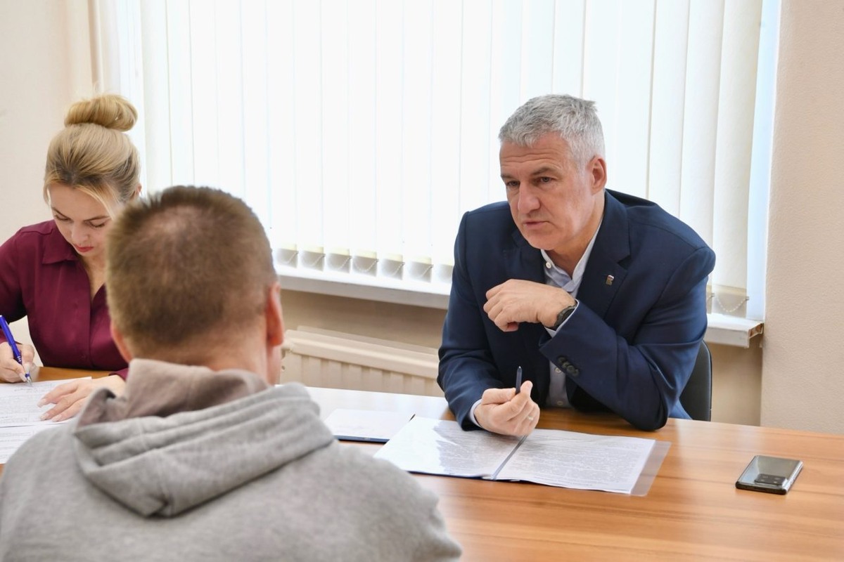    Единый день приема граждан в Карелии. Фото: «Республика» / Оксана Кудряшова