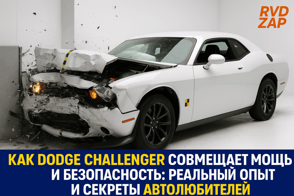    Краш-тест Dodge Challenger и его безопасность admin