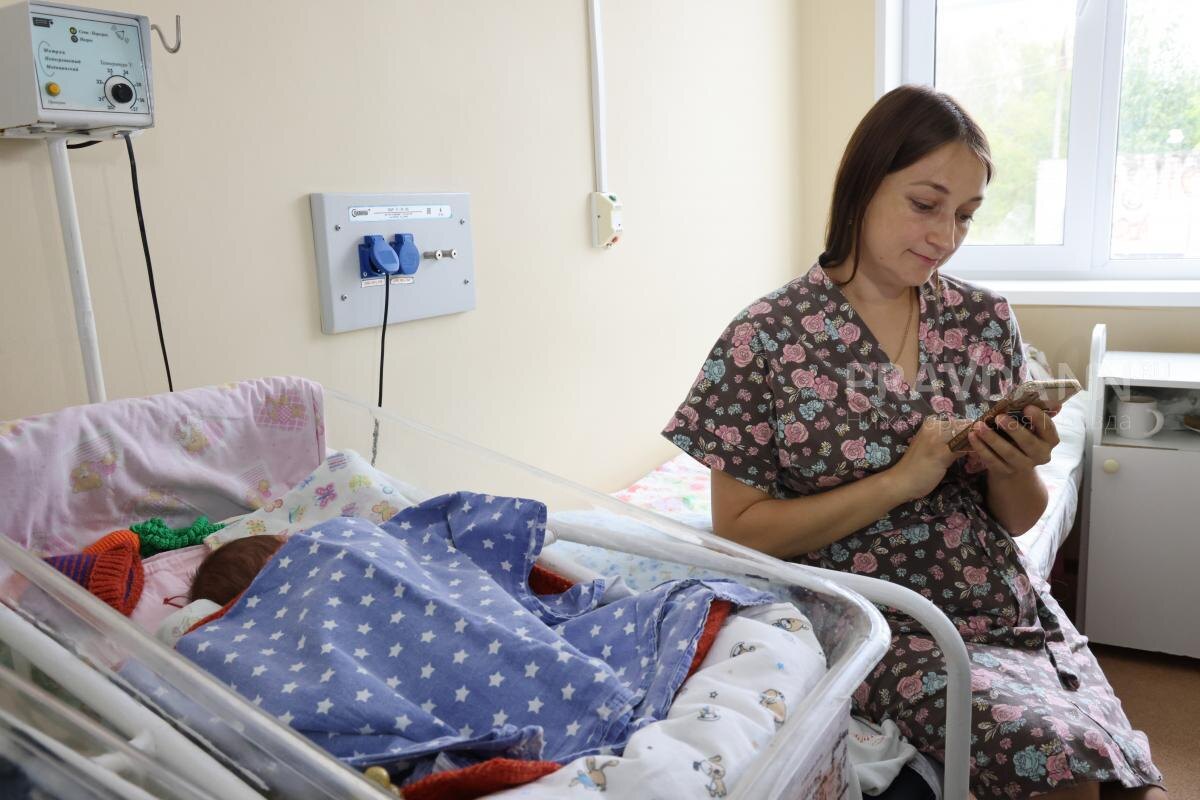    С февраля 2025 года в роддомах Нижегородской области заработала услуга регистрации новорожденных