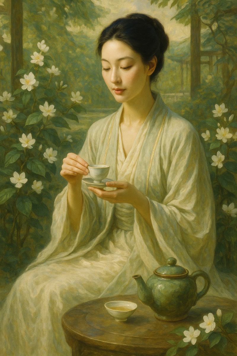 Хуа Юй Хуань воплощенная в образе девушки от "Столицы чая"