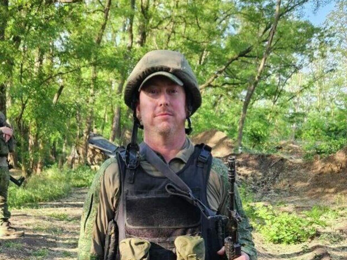 Дерек Хаффман в форме российской армии© Фото из личного архива семьи Хаффман