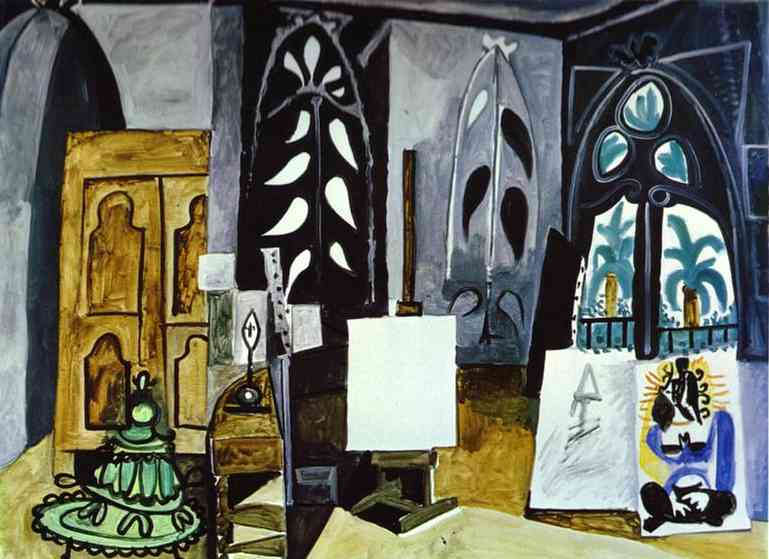 Мастерская "Калифорнии" в Каннах, 1956