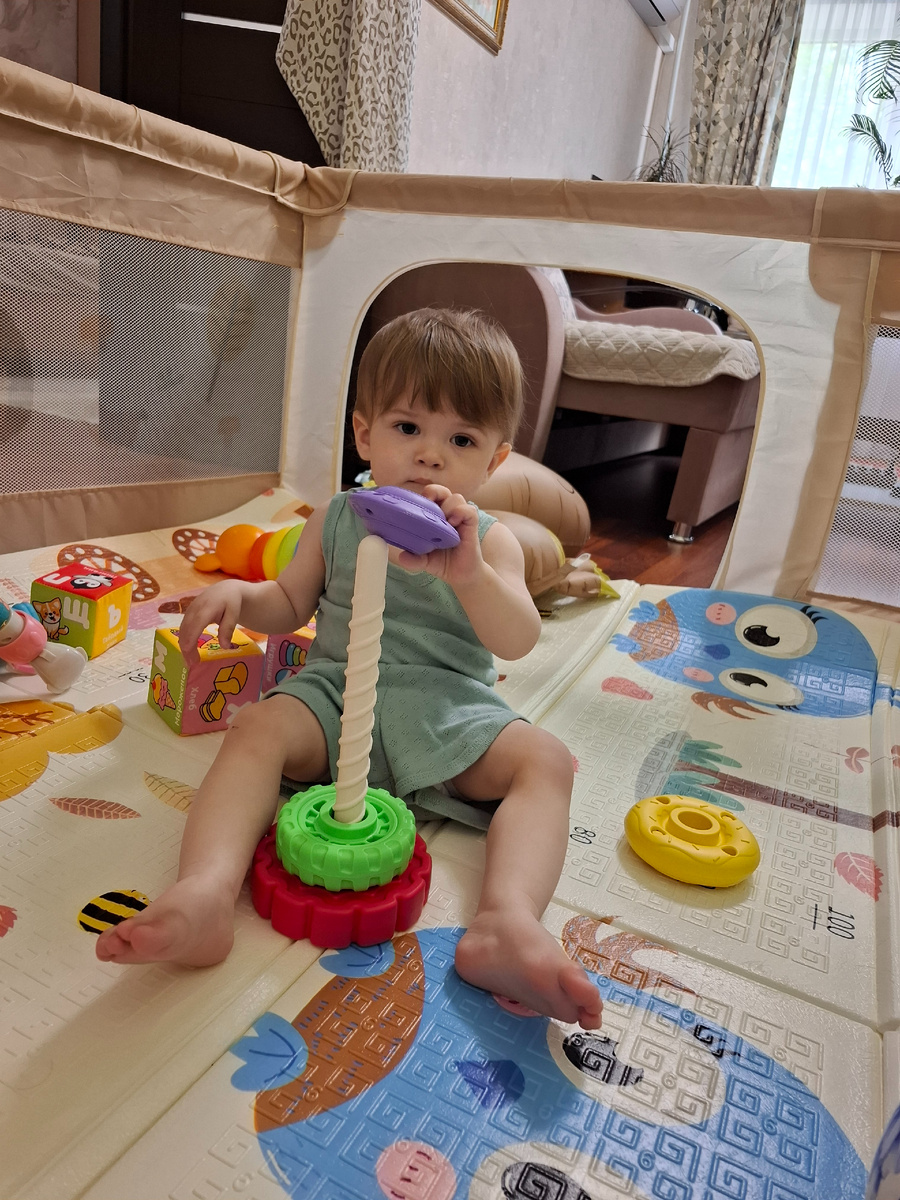 Сборка пирамидки.