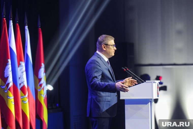 Губернатор традиционно коснулся ключевых тем, которые волнуют жителей региона. Фото: Вадим Ахметов © URA.RU