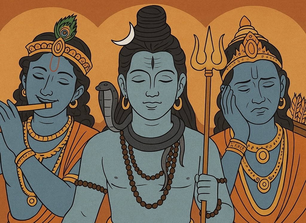 Боги играют, страдают и смеются