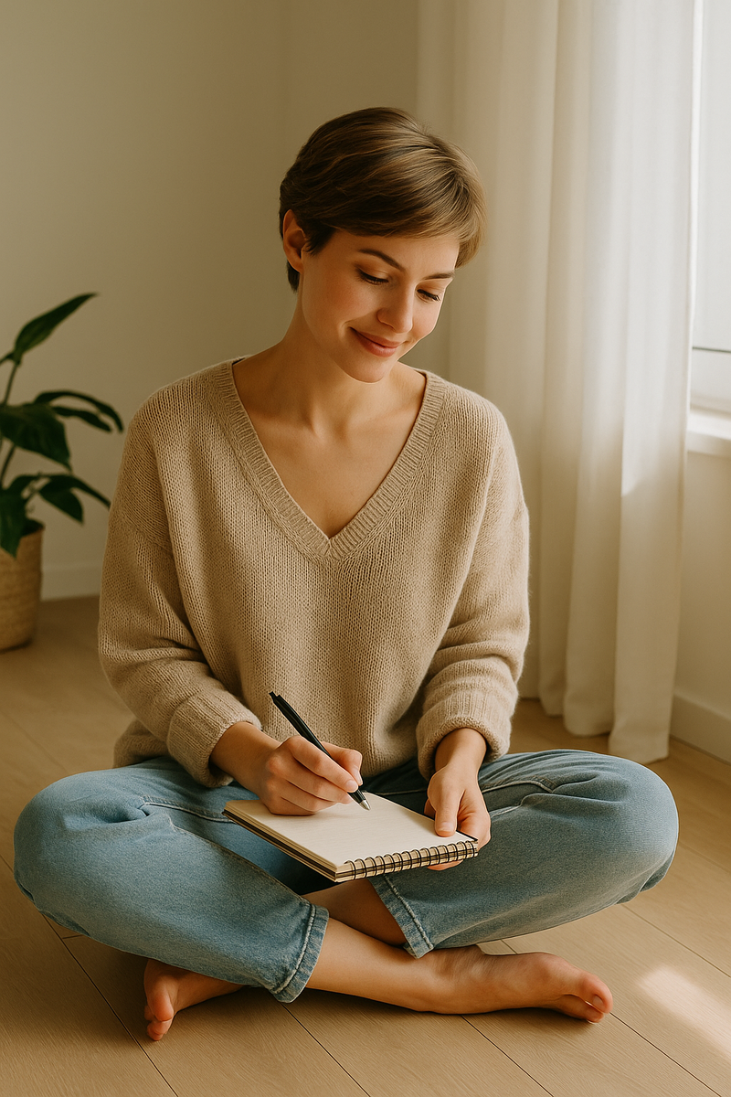 «Самый важный вопрос — не “что мне нужно?”. А “что хочет моё сердце?”.» 📝🌿