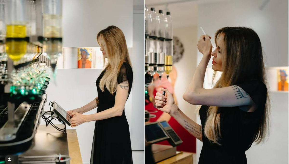 Фото из запрещенной соц сети @atelierjolieofficial | Подпись: "Приходите создать свой собственный аромат вместе с нами"