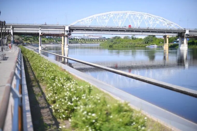 Уровень воды в Туре достиг отметки 634 сантиметра. Фото: Никита Сабашников © URA.RU