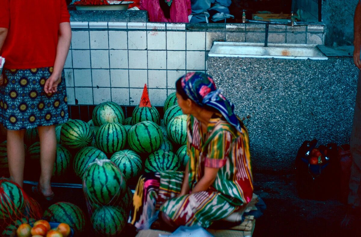 Какой арбуз ммм...