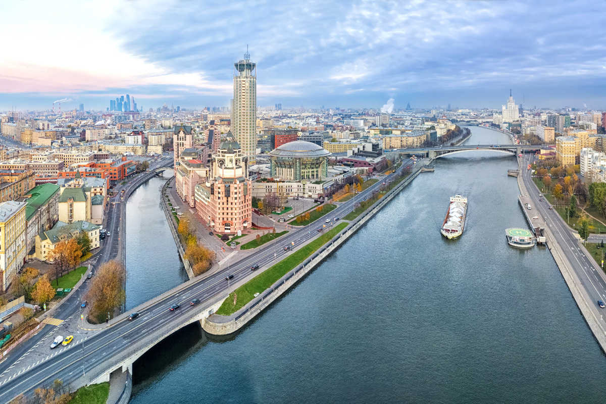 Остров Балчуг. Фото: Shutterstock