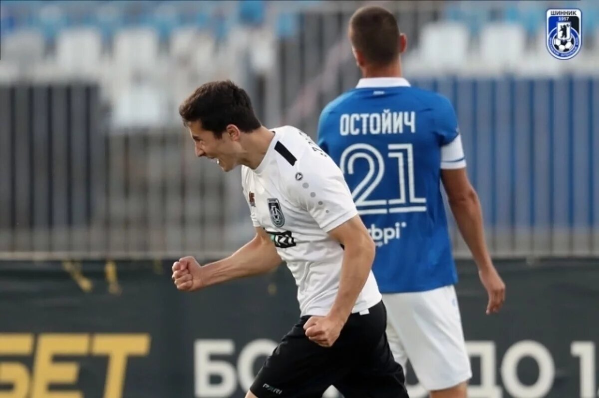    Нападающий Гонгапшев вернется в ярославский «Шинник»