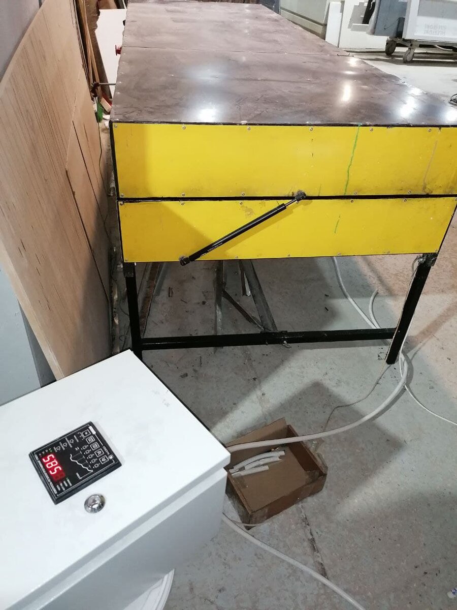 Шкаф управления печью термообработки столешниц из акрила