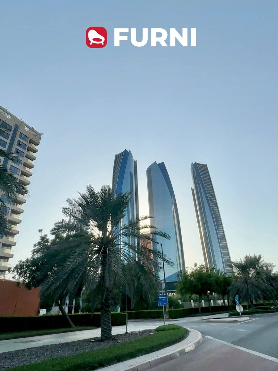 Обустройство квартиры в Etihad Towers в Абу-Даби; проект Furni 