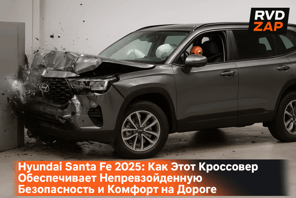    Проверка безопасности Hyundai Santa Fe в краш-тесте admin