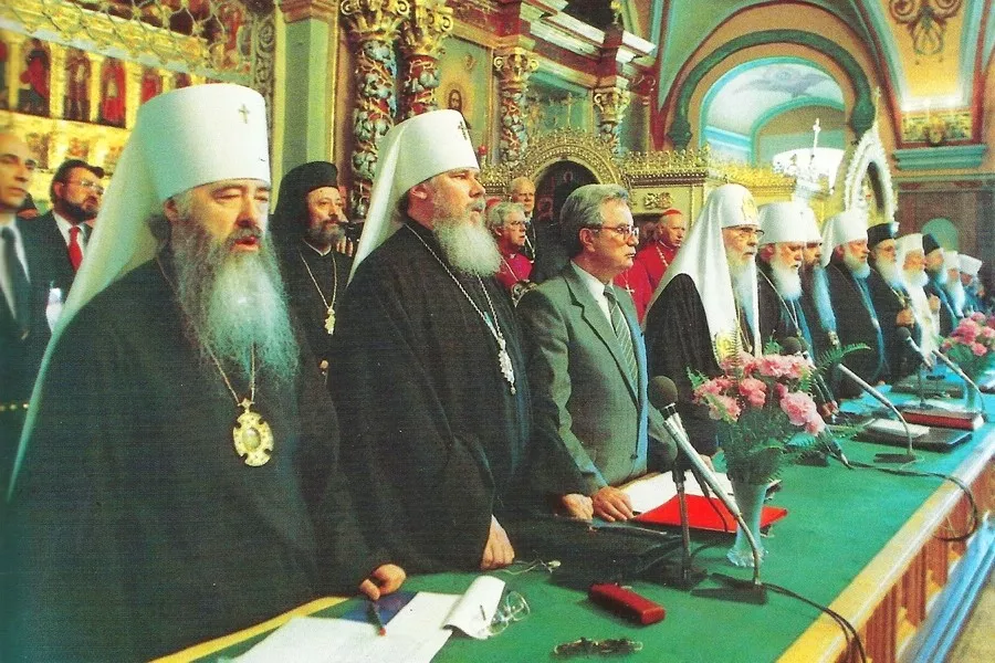 На праздновании 1000-летия Руси, 1988г.