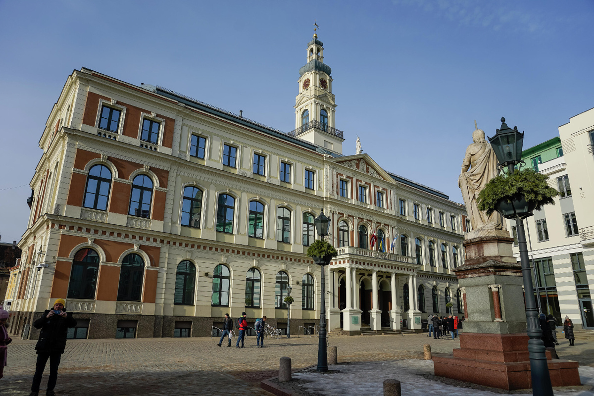 Здание Рижской думы © Sputnik