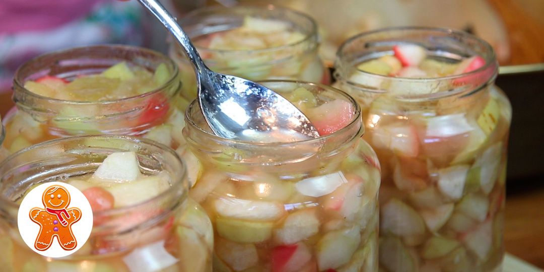 Яблочная начинка для пирогов на зиму