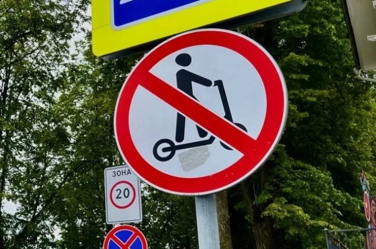    В Ярославле появились запретные зоны для проезда на самокате