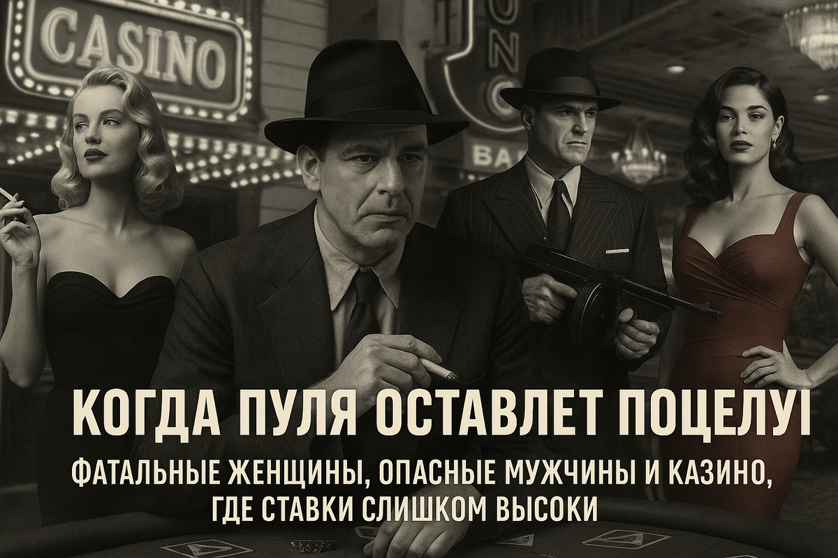 «Когда пуля оставляет поцелуй» | Криминальный нуар в стиле Джеймса Хэдли Чейза