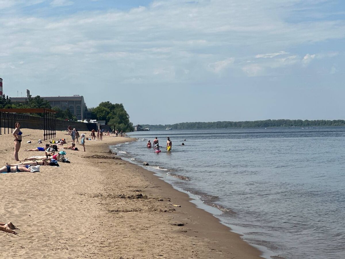    Пляж в Самаре / Автор фото: Яна Лаушкина