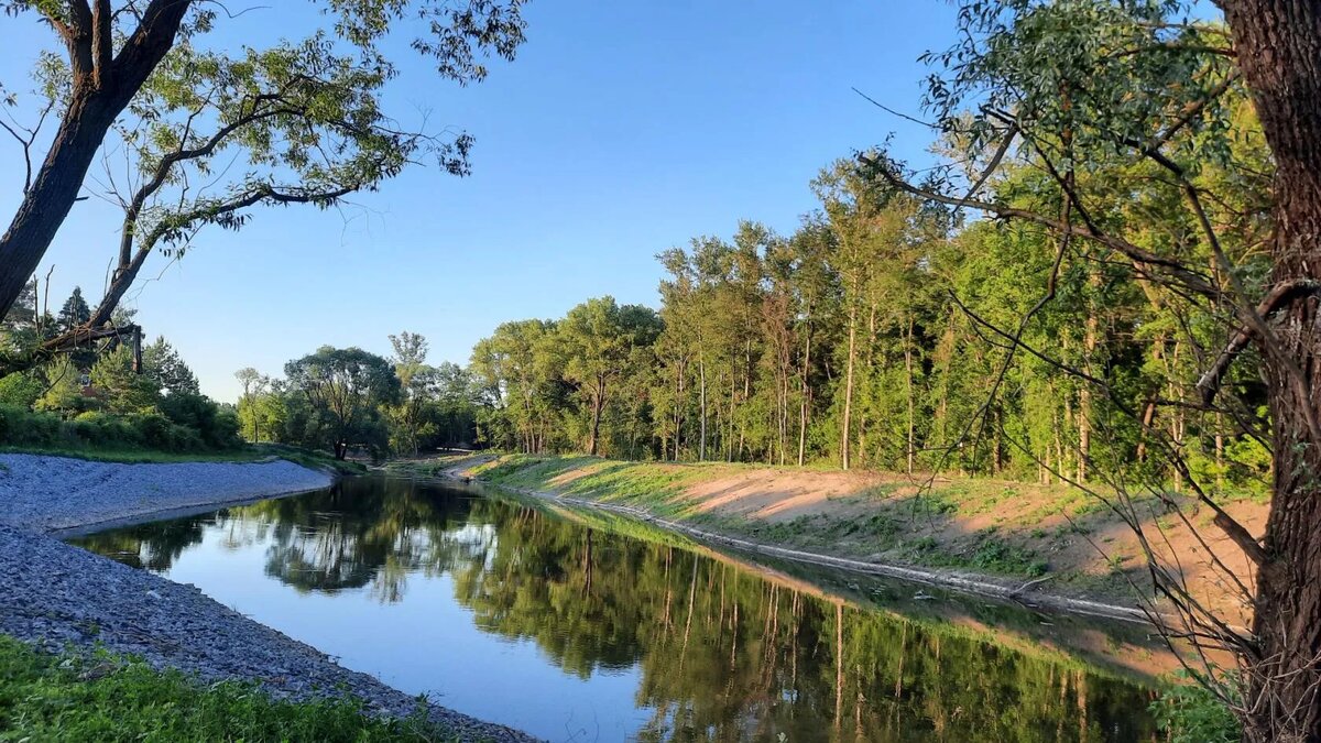 Фото мое. Речка Кривец, 2022 год. 