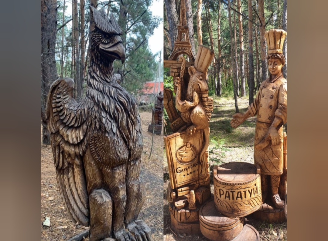 Тут и драконы и орлы и вороны и жар-птица всяких птичек полным полно. Фотозоны просто атас, вообще улет в небеса💫✨️💥🎉🕊🦅